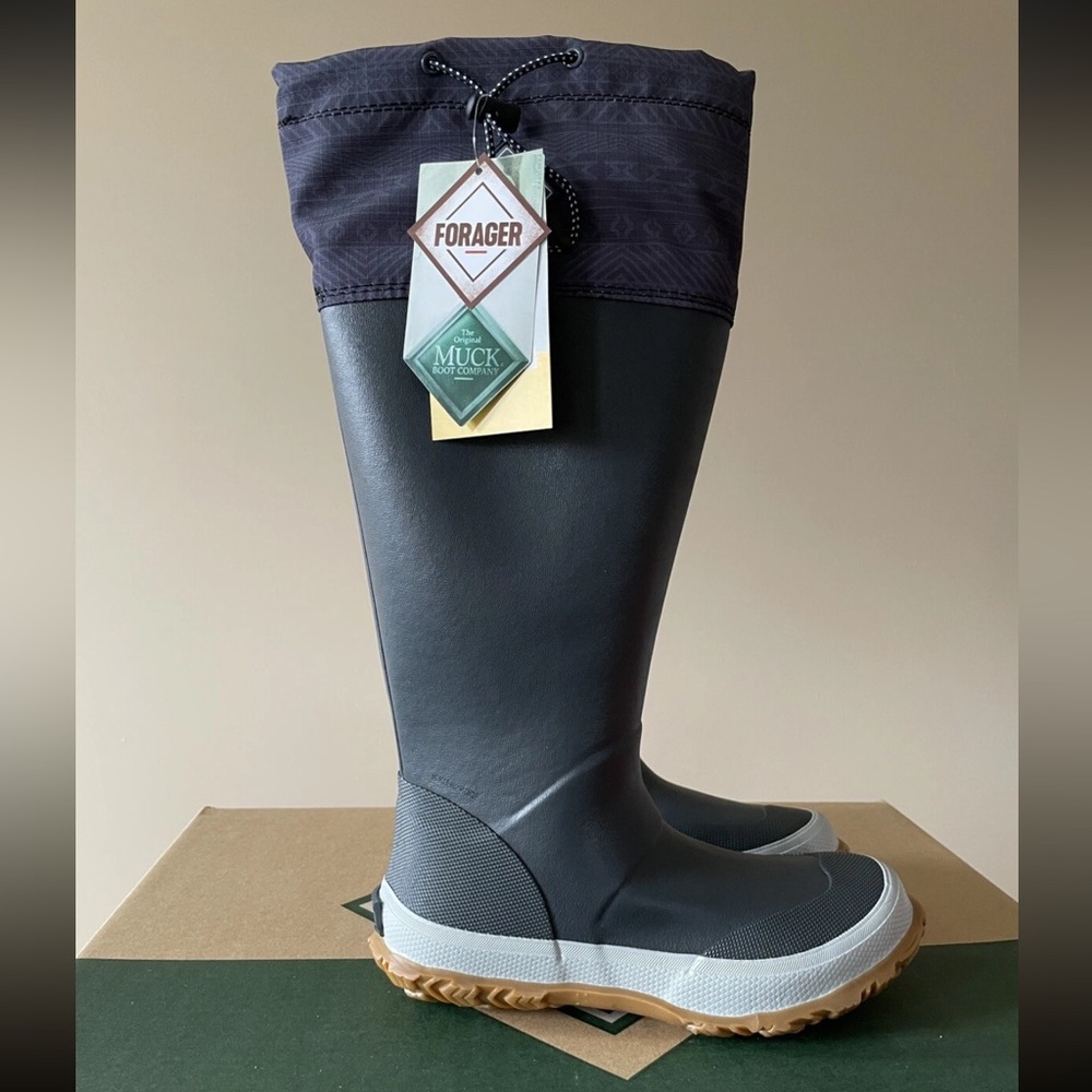 MUCK Forager Tall Unisex Rubber Waterproof Boots - Women's Size 6 - Picture 3 of 9